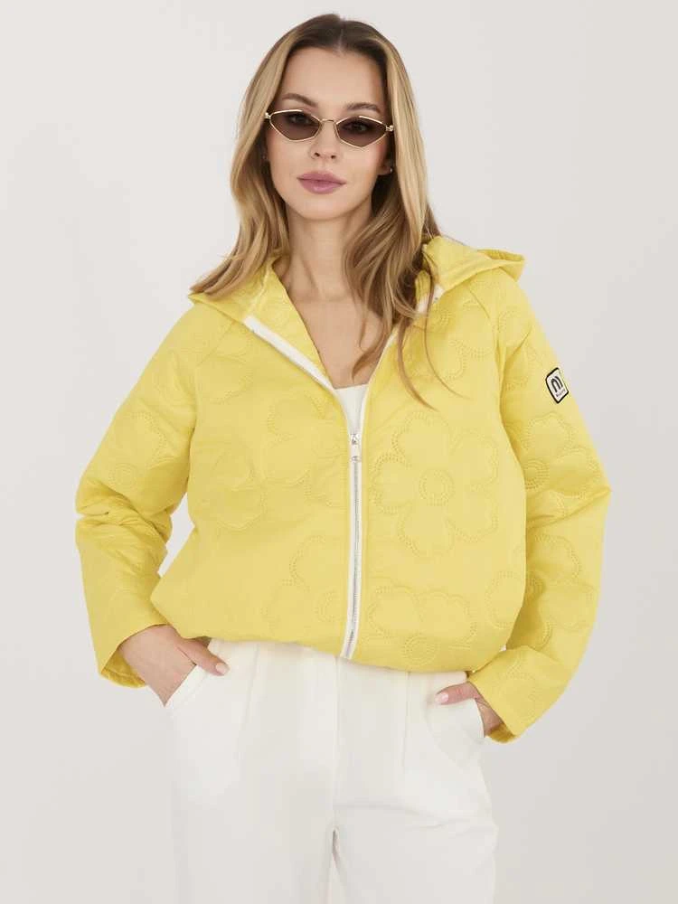 Rue Paris Moteriška striukė IT-KR-FL10126.00 geltonos spalvos