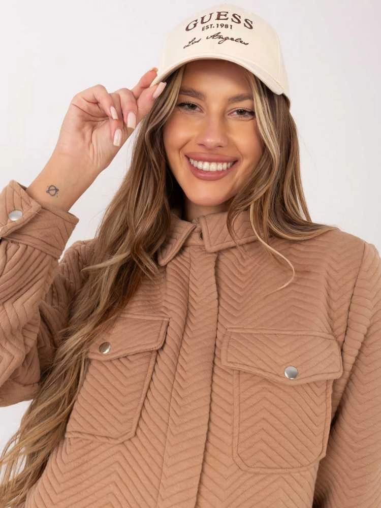 Rue Paris Striukė moterims-RV-KR-007.95P-camelowy