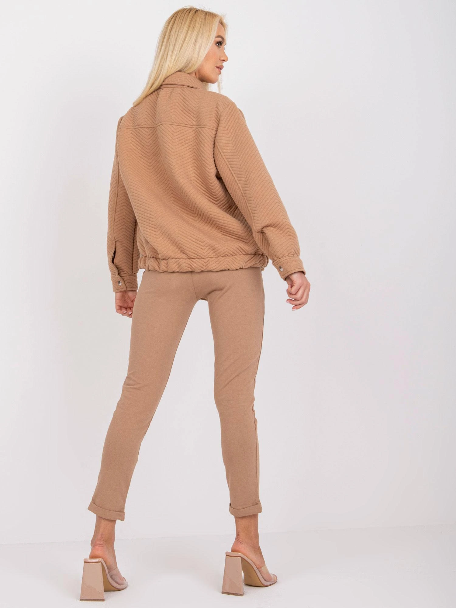 Rue Paris Striukė moterims-RV-KR-007.95P-camelowy