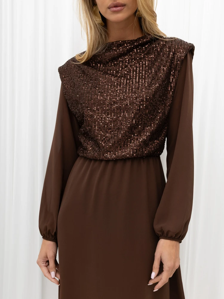 Rue Paris Sukienka-IT-SK-21832.99-ruda