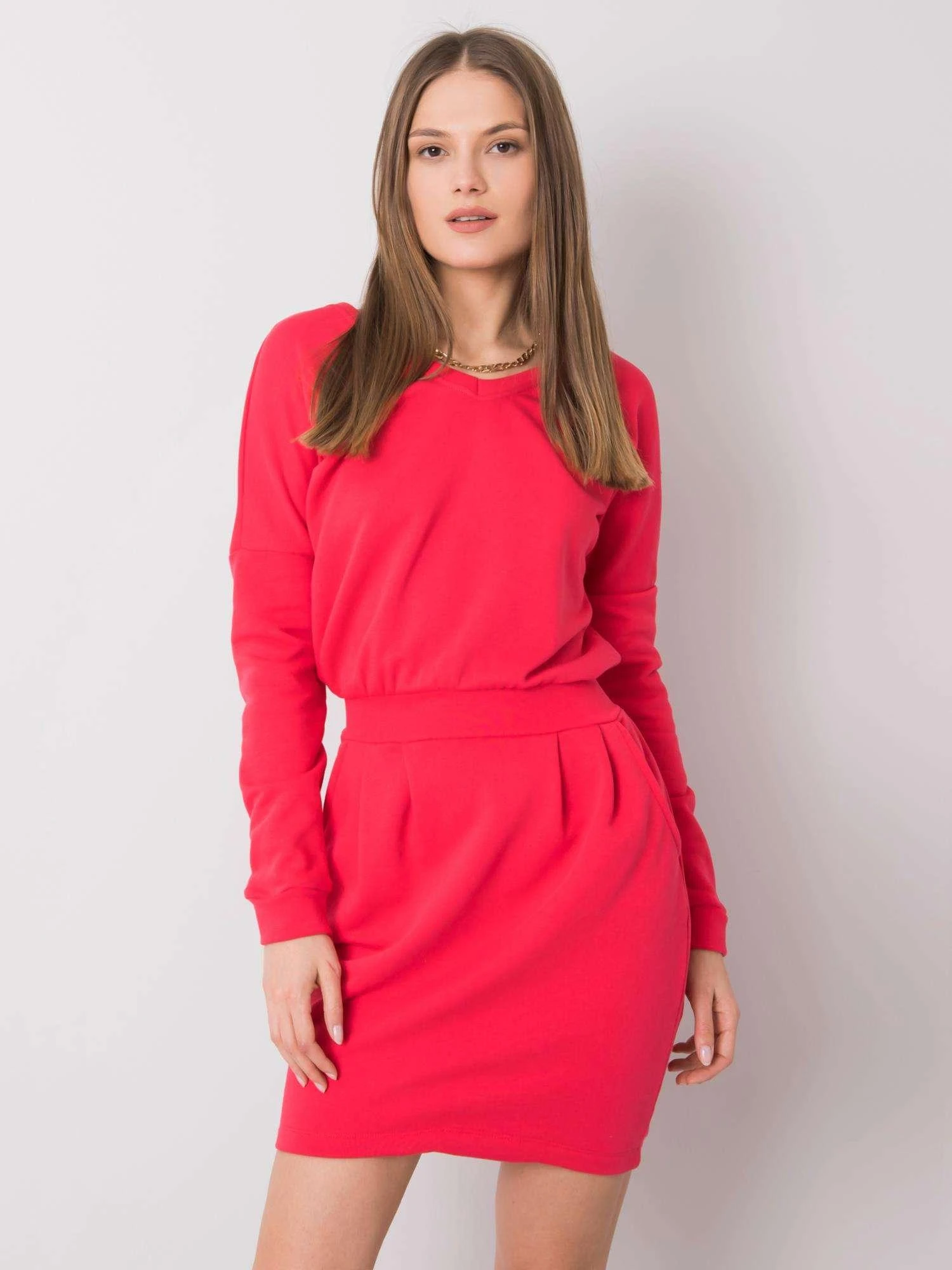 Rue Paris Suknelė-RV-SK-6037.18X-coral