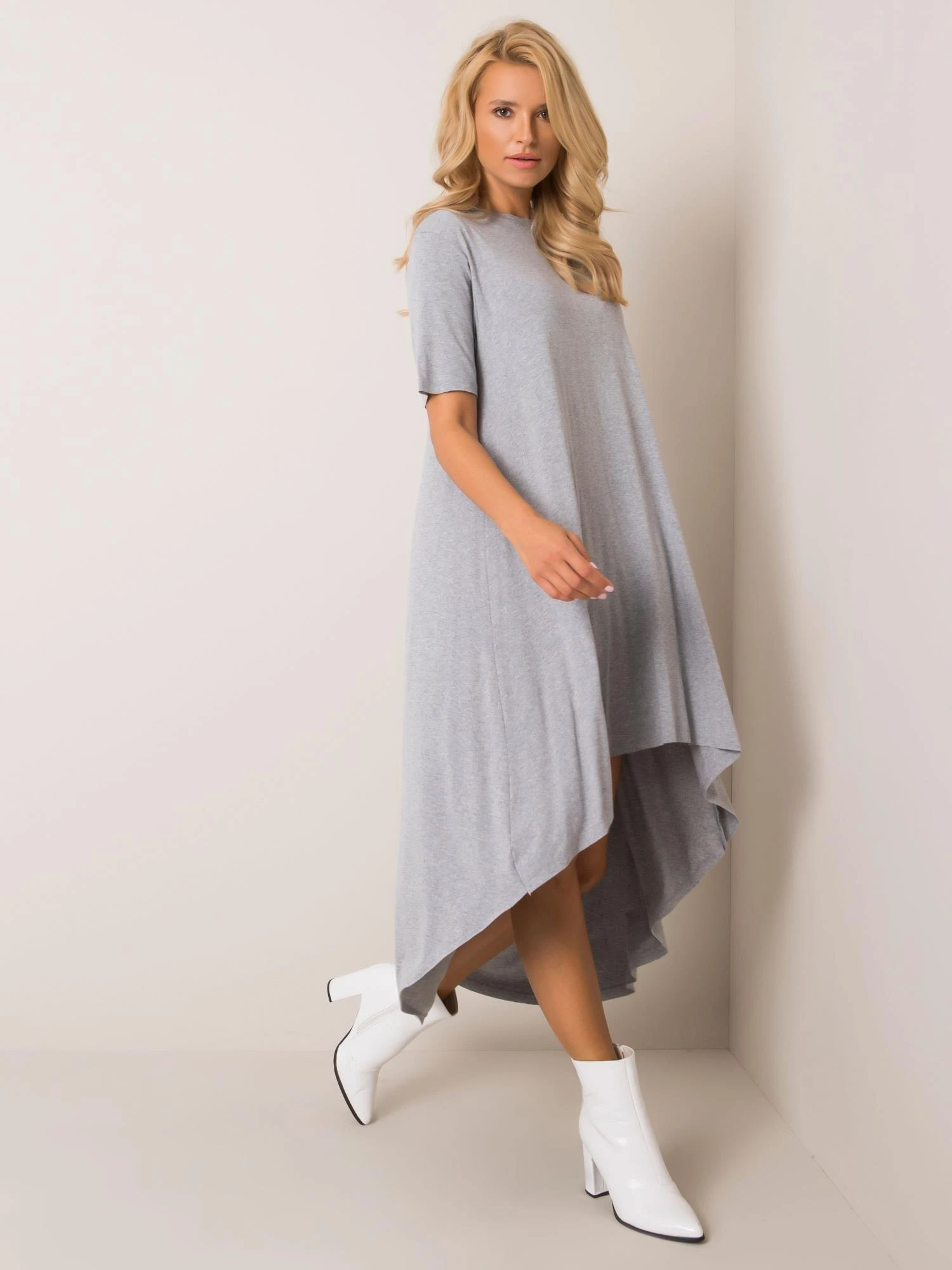 Rue Paris Suknelė-RV-SK-R4889.09-pilka