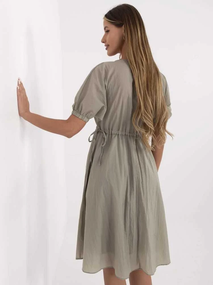 Rue Paris Suknelė-217-SK-25663.03-khaki