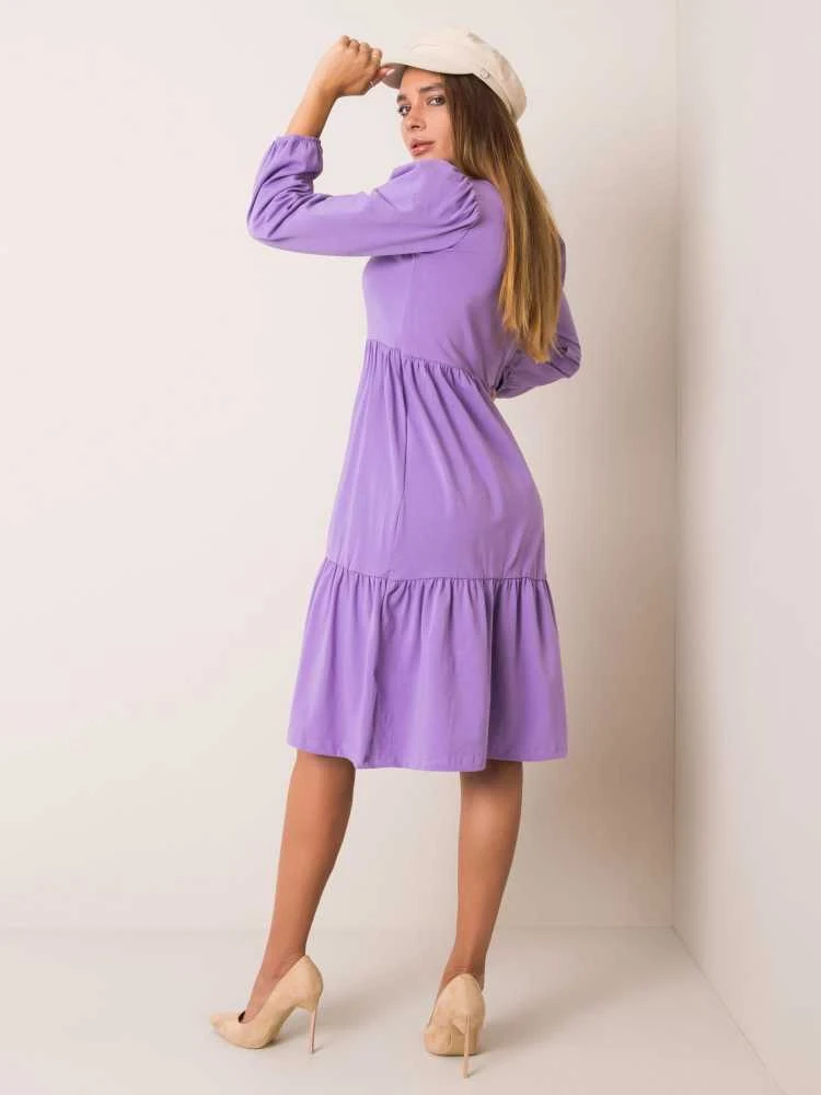 Rue Paris Suknelė-RV-SK-5832.18X-violetinė