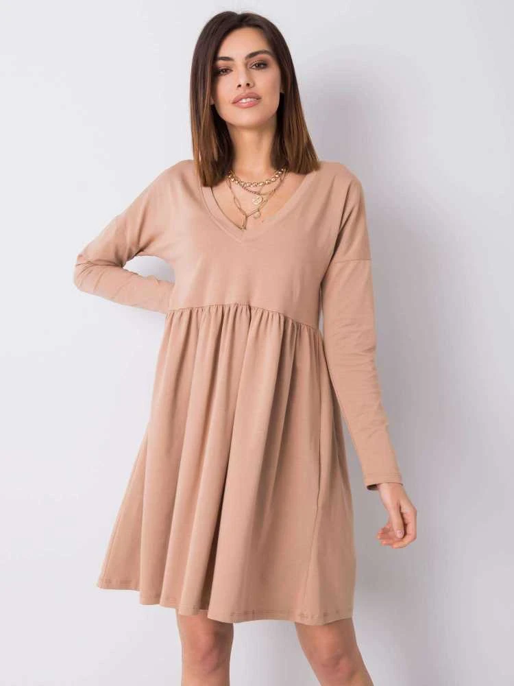 Rue Paris Suknelė-RV-SK-6008.19X-camel