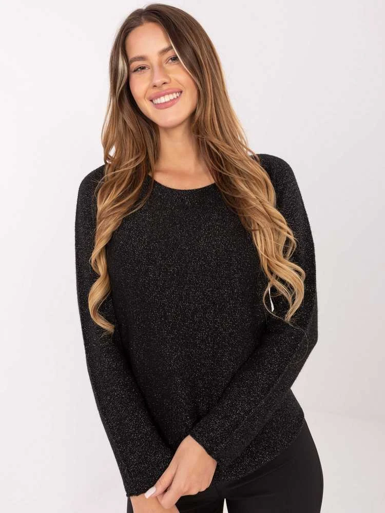 Rue Paris Sweter-IT-SW-0110.84-juoda