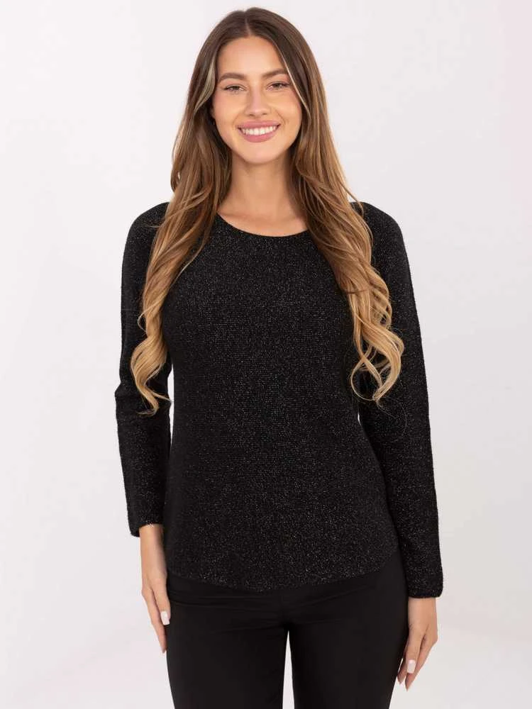 Rue Paris Sweter-IT-SW-0110.84-juoda