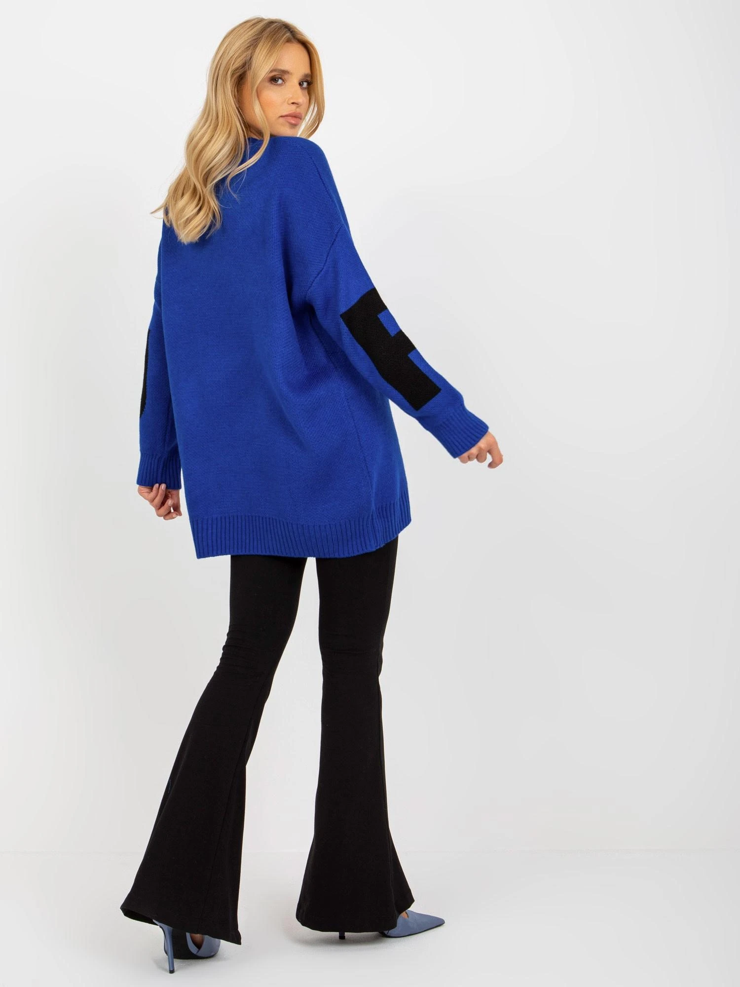 Rue Paris Megztinis-LC-SW-8050.95P-kobaltas