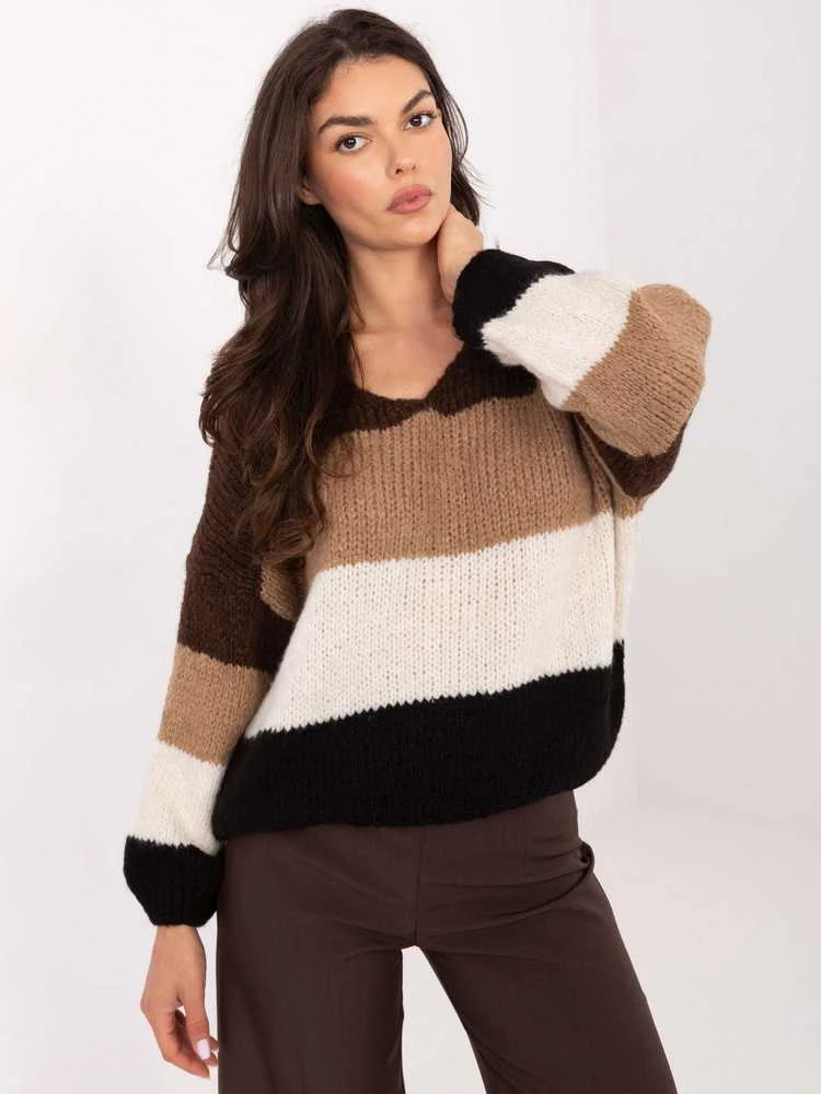 Rue Paris Sweter-MI-SW-0409.85-ruda