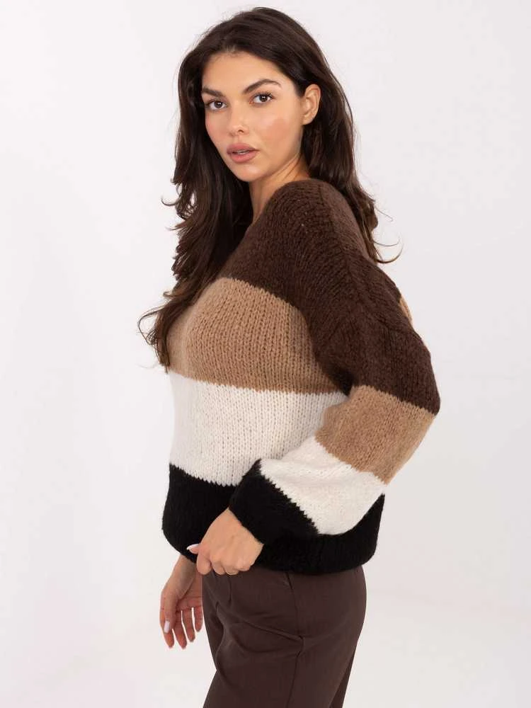 Rue Paris Sweter-MI-SW-0409.85-ruda