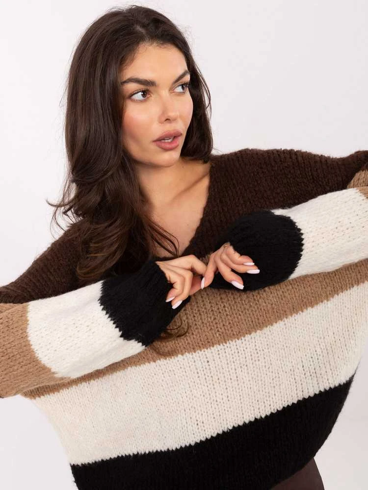 Rue Paris Sweter-MI-SW-0409.85-ruda