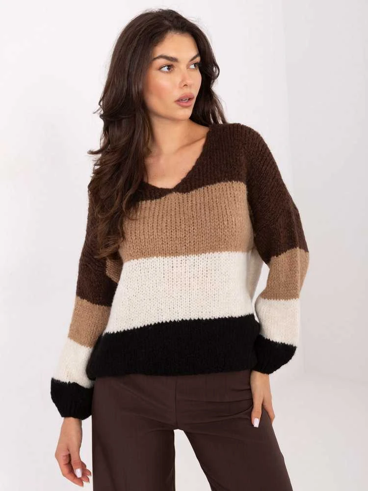 Rue Paris Sweter-MI-SW-0409.85-ruda