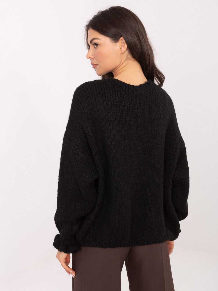 Rue Paris Sweter-MI-SW-0904.82-juoda
