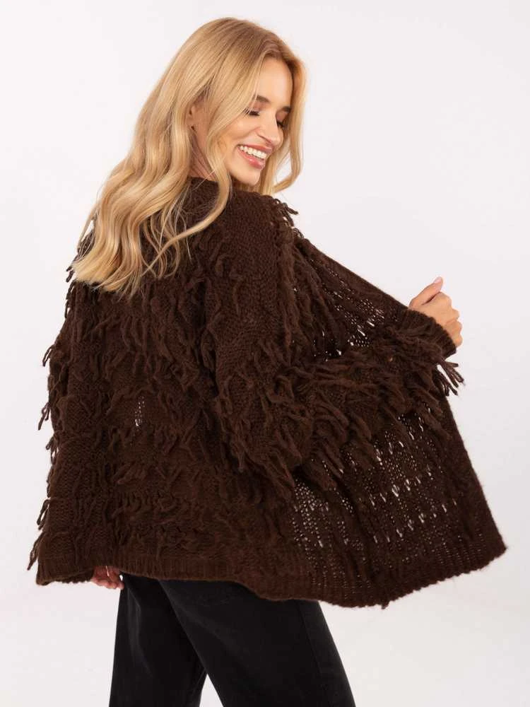Rue Paris Sweter-MI-SW-1308.21-ruda
