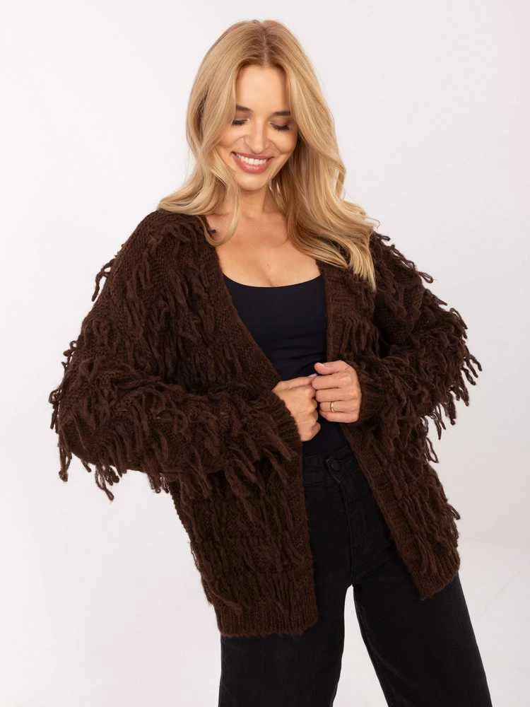 Rue Paris Sweter-MI-SW-1308.21-ruda