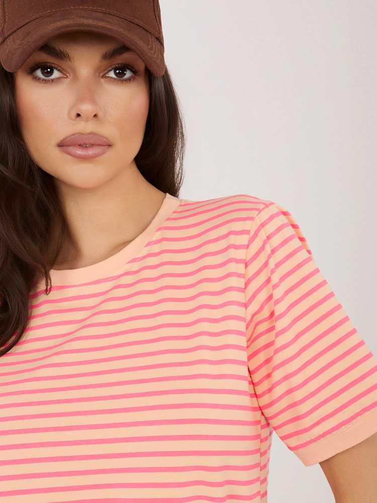 Rue Paris Marškinėliai moterims-IT-TS-20881.85-fluo oranžinė