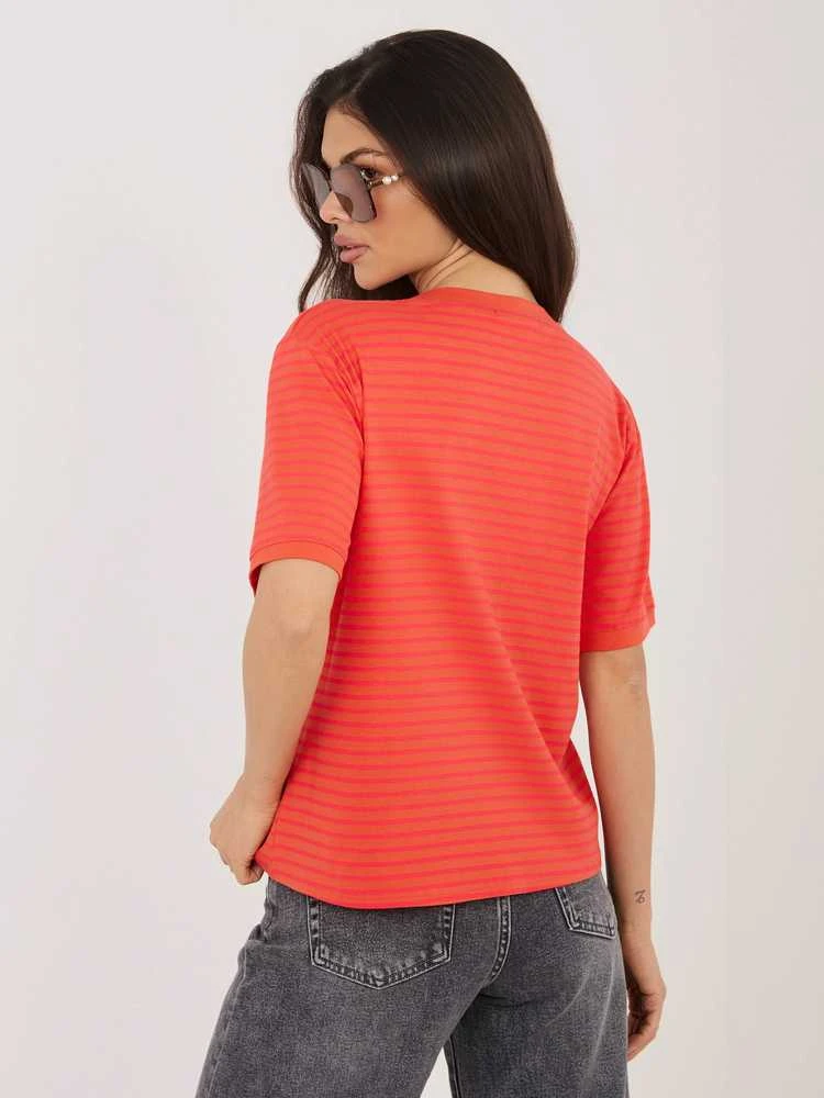 Rue Paris Marškinėliai moterims-IT-TS-20881.85-fluo rožinė