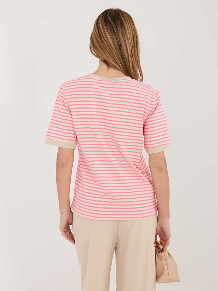 Rue Paris Marškinėliai moterims -IT-TS-20881.85-smėlio spalva