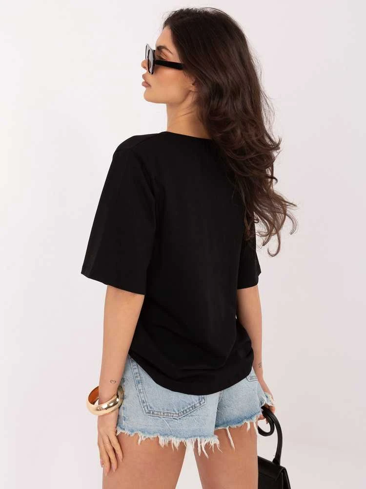Rue Paris T-shirt-RV-BZ-A1268.18-juoda