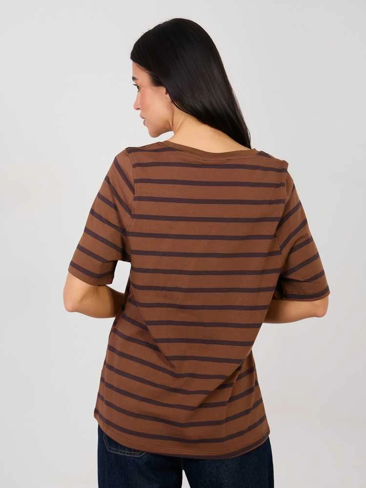 Rue Paris T-shirt-RV-TS-A1087.74-ruda
