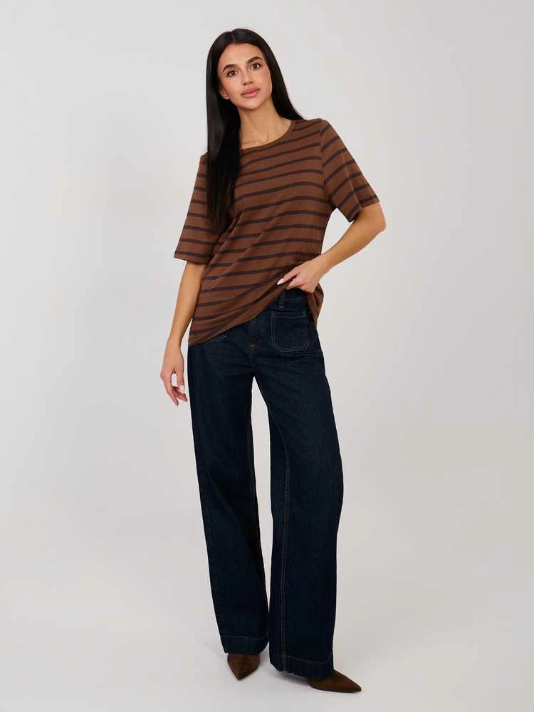 Rue Paris T-shirt-RV-TS-A1087.74-ruda