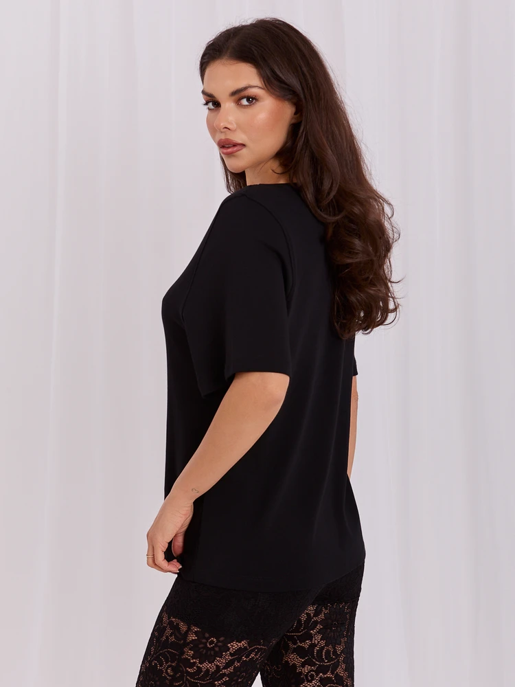 Rue Paris T-shirt-RV-TS-A1090.30-juoda
