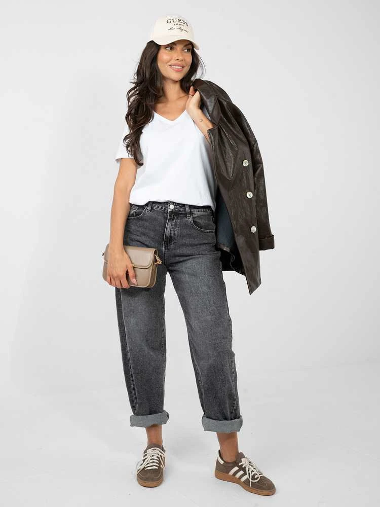 Rue Paris T-shirt-RV-TS-A1095.33-balta