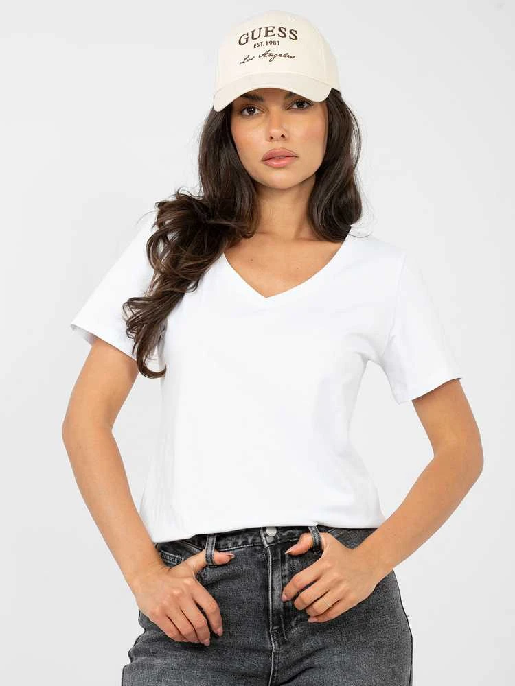 Rue Paris T-shirt-RV-TS-A1095.33-balta