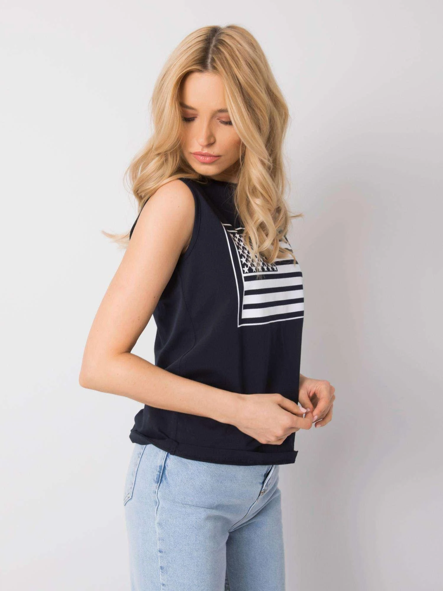 Rue Paris PalaidinėDS-TP-1116.34P-navy mėlyna