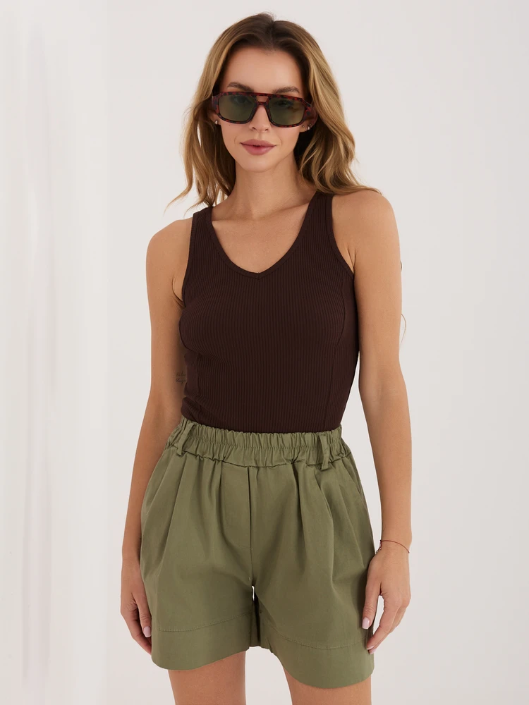 Rue Paris Top-RV-TP-A1335.85-ciemny ruda