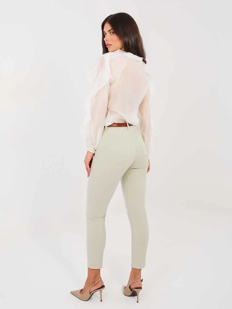 SARA Kelnės jeans-VM-SP-BF1789.65-jasny pilka