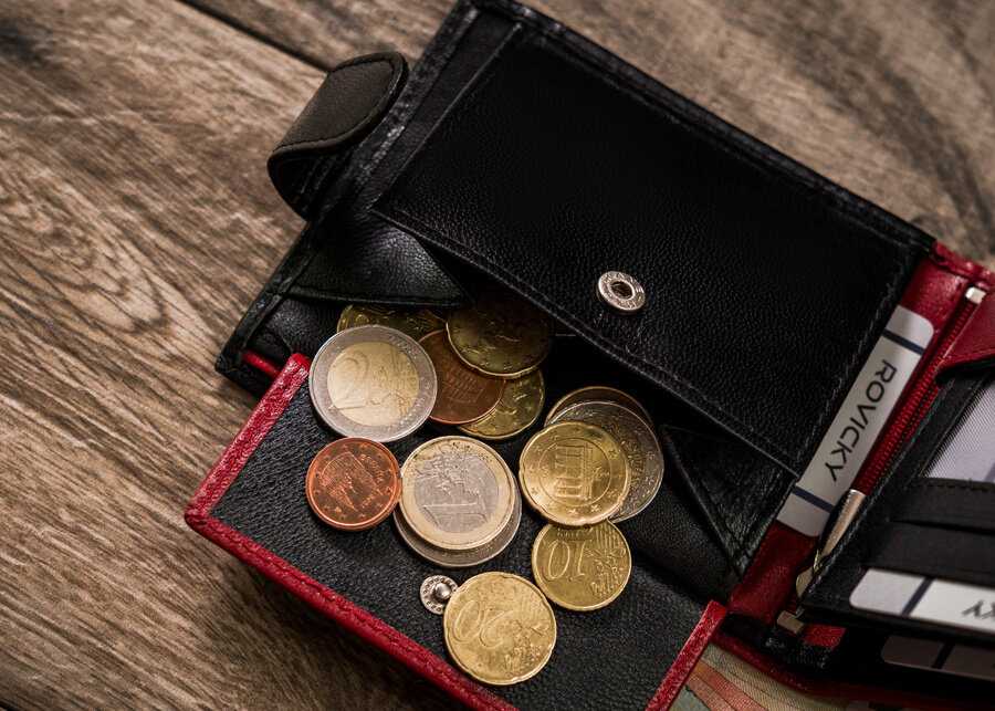 Odinė, didelė vyriška piniginė su užtrauktuku Rovicky