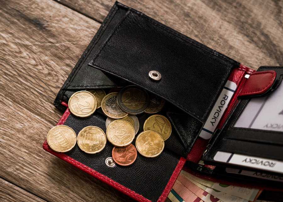 Odinė vyriška piniginė be išorinio užsegimo Rovicky