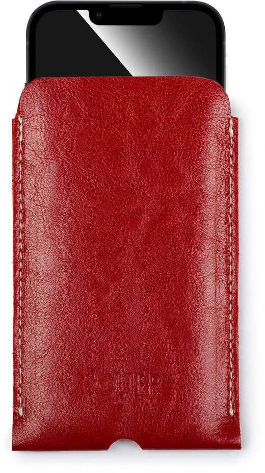 Solier Accessories Dėklas telefonui IPhone 11 Solier SA58 red