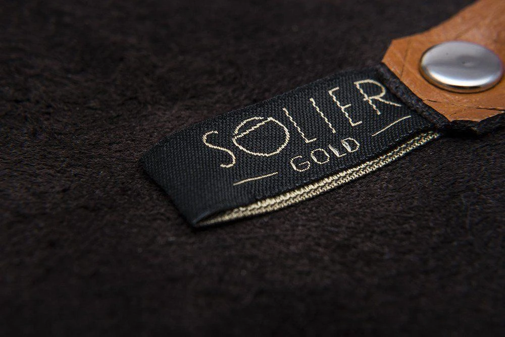 Solier Accessories Odinis raktų dėklas SOLIER SA11 - Šviesiai ruda