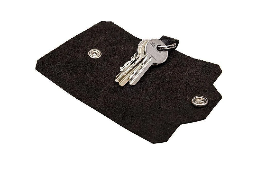 Solier Accessories Odinis raktų dėklas SOLIER SA11 - Tamsiai ruda
