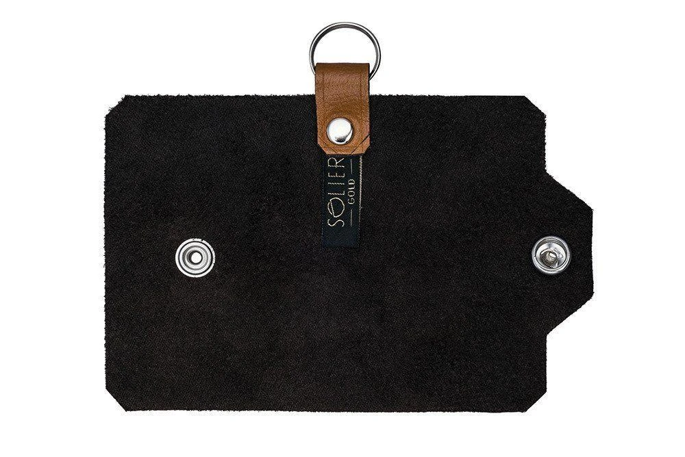 Solier Accessories Odinis raktų dėklas SOLIER SA11 - Šviesiai ruda