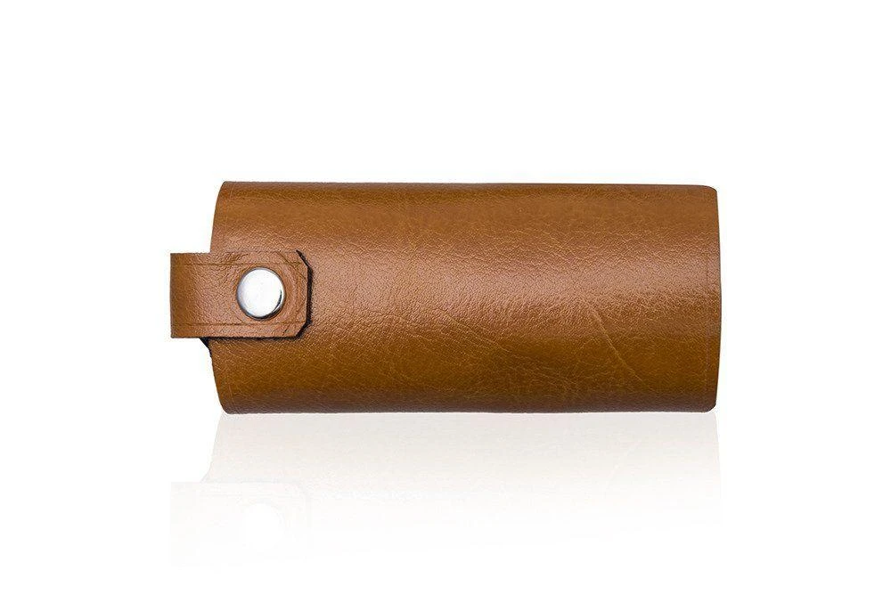 Solier Accessories Odinis raktų dėklas SOLIER SA11 - Šviesiai ruda
