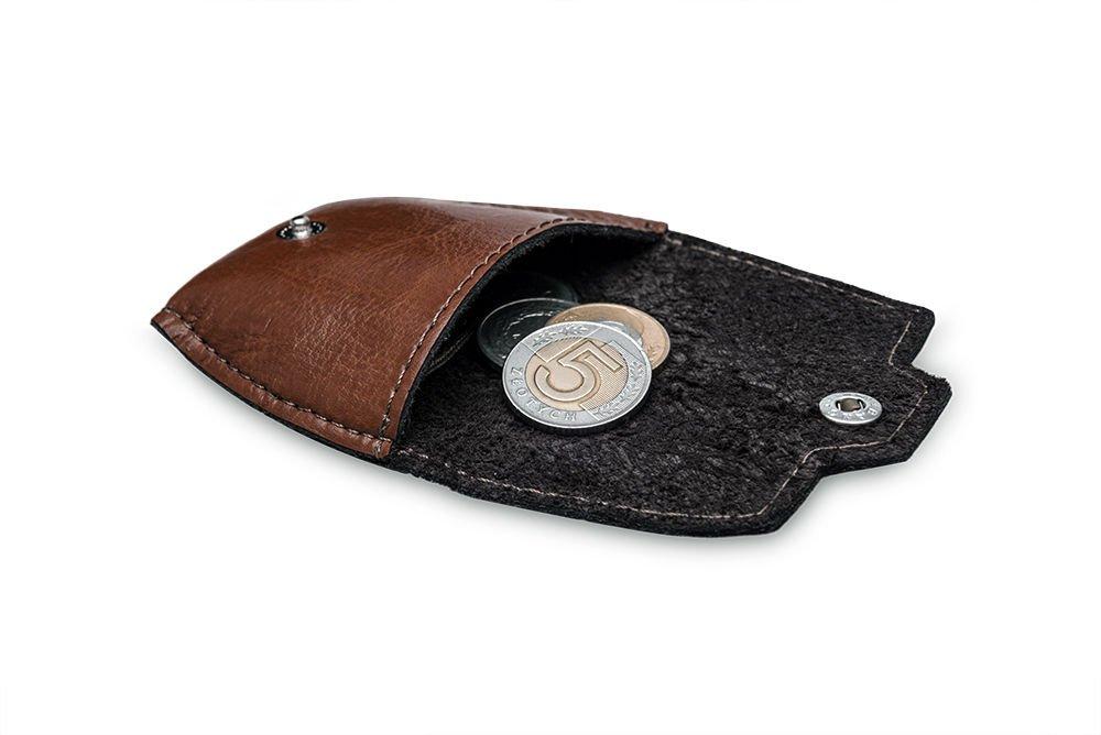 Solier Accessories Piniginė monetoms SOLIER SA10 - Ruda