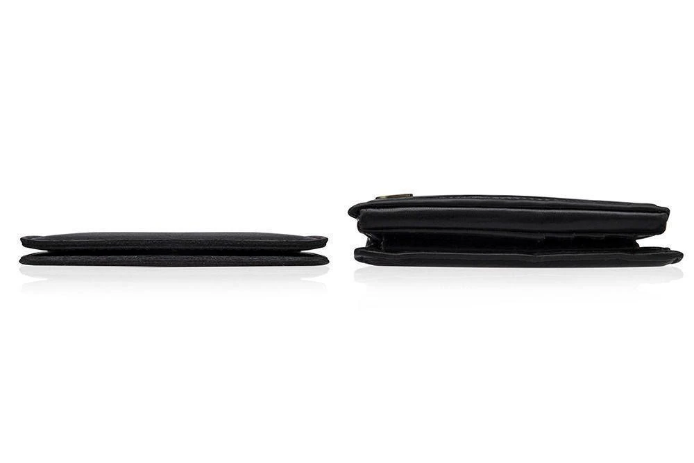 Solier Accessories Piniginė vyrams su skyriumi monetoms SOLIER SW15 SLIM - Tamsi raudona