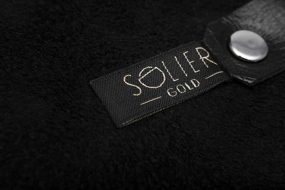 Solier Accessories Raktų dėklas SOLIER SA11 - Juodas