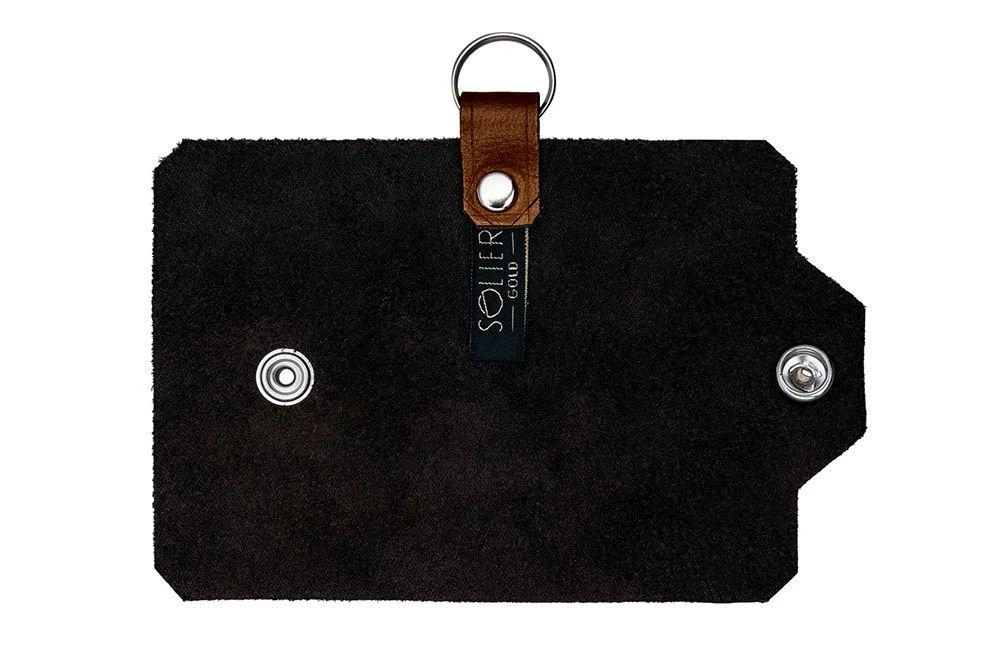 Solier Accessories Raktų dėklas SOLIER SA11 - Vintažinė ruda
