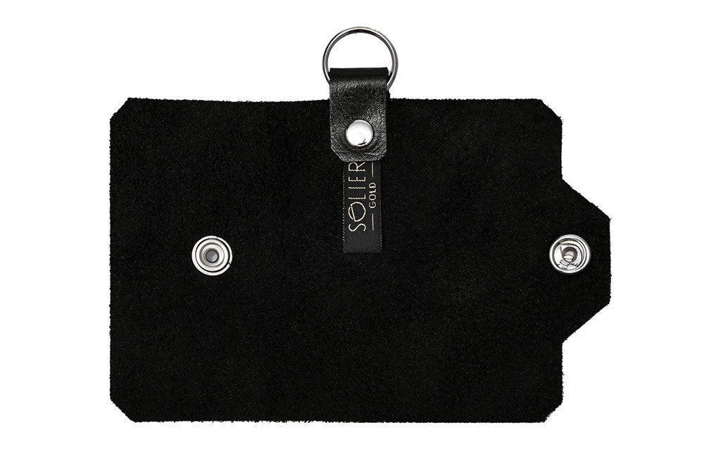 Solier Accessories Raktų dėklas SOLIER SA11 - Juodas