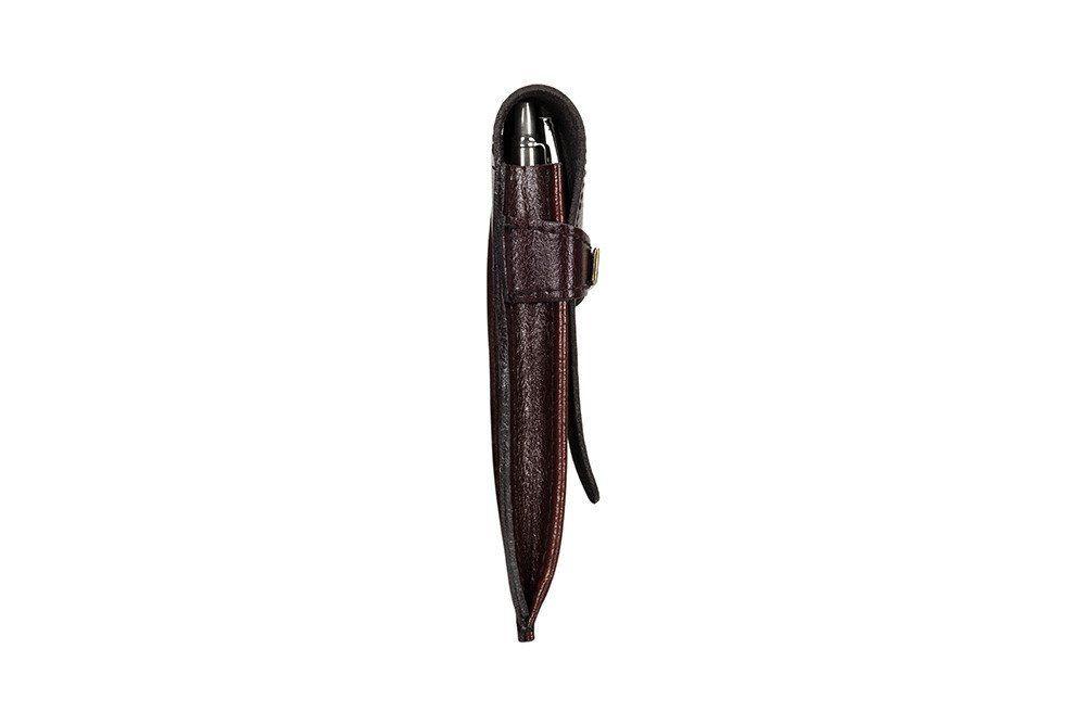 Solier Accessories Rašiklių dėklas SA12 - Kaštoninis