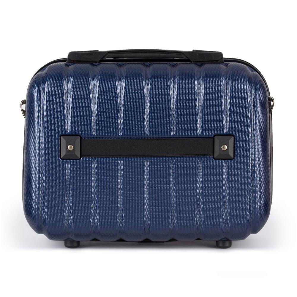 Kelioninis Solier Luggage Kosmetinis kelionių lagaminėlis XS ABS STL902 - Mėlynas