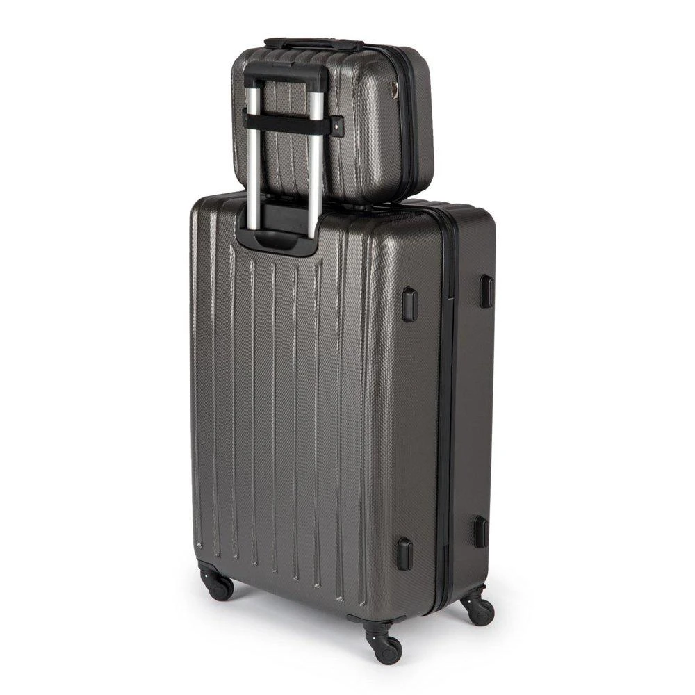 Kelioninis Solier Luggage Kosmetinis kelionių lagaminėlis XS ABS STL902 - Tamsiai pilka