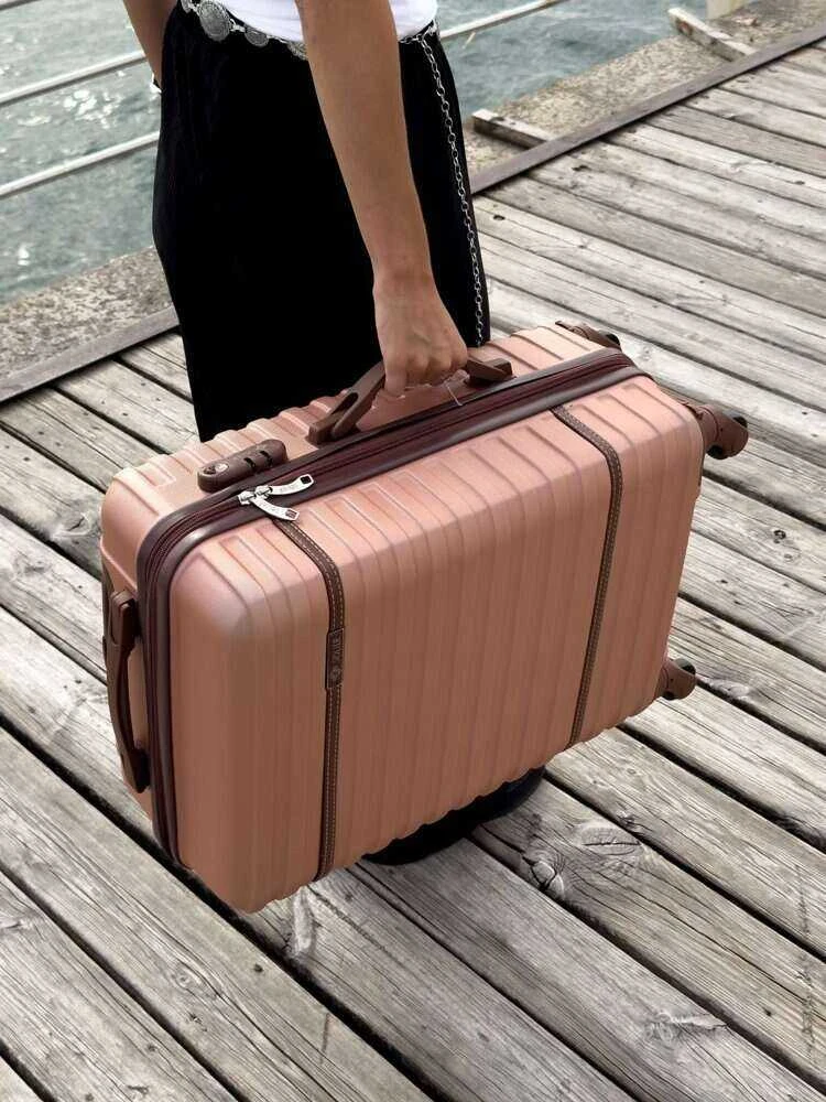 Kelioninis Solier Luggage Lagaminas Solier M 22 STL957 - Rožinė
