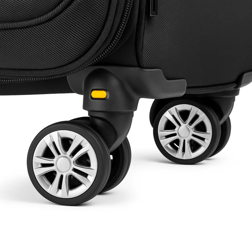 Solier Luggage Medium soft luggage M Solier STL1801 juodas