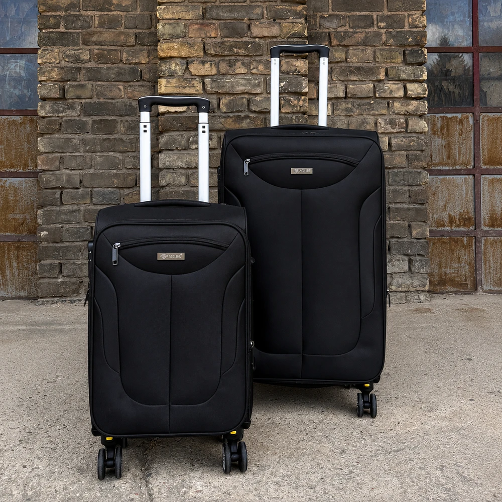 Solier Luggage Mažas kelioninis lagaminas Solier STL1801 S 25 l