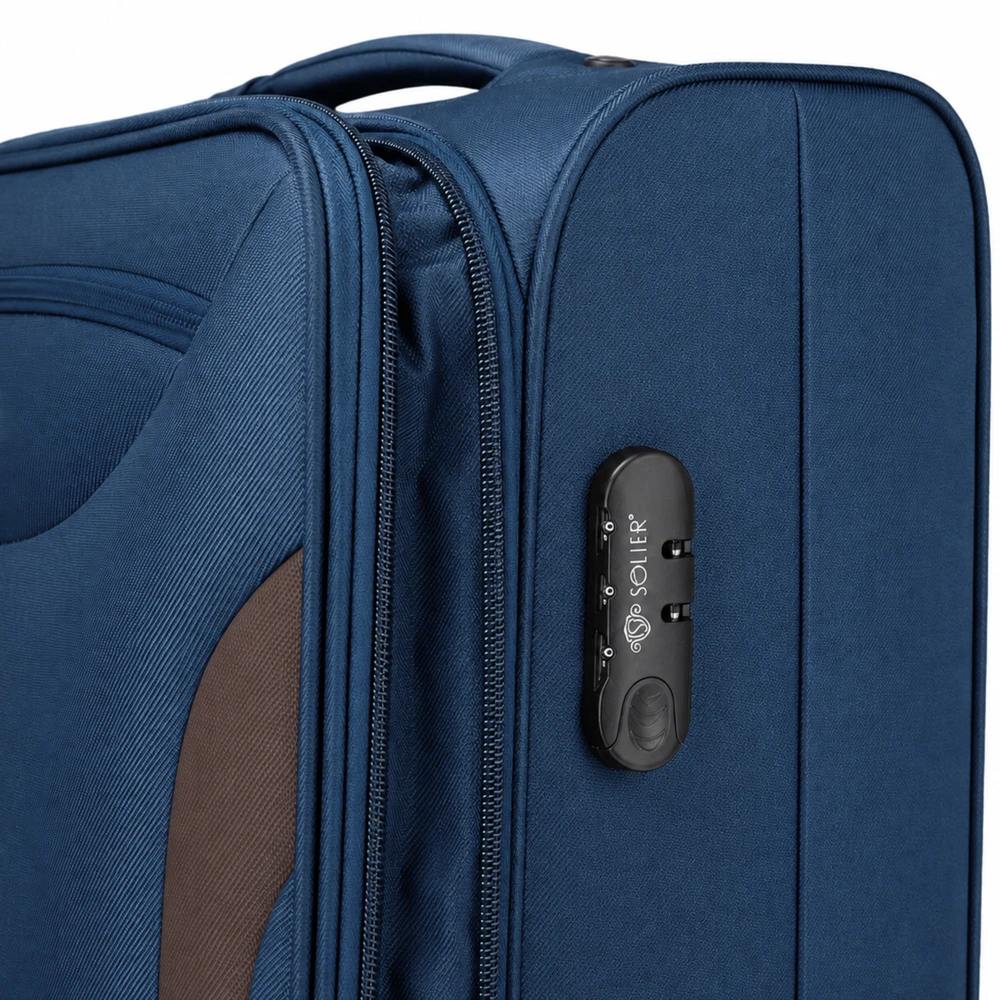 Solier Luggage Mažas kelioninis lagaminas Solier STL1801 S 25 l